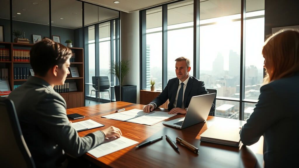 פגישת ייעוץ עם עורך דין מיסים במשרד